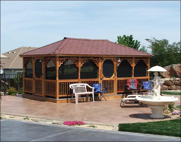 Fifthroom Cedar Rectangular Gazebo