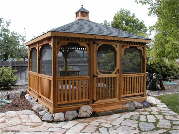 Fifthroom Cedar Rectangular Gazebo