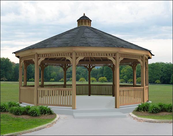 Fifthroom Cedar Dodecagon Gazebo 20' CDG2000