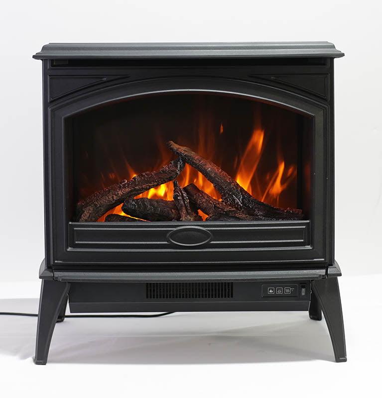 Sierra Flame Cast Iron Freestand Electric Fireplace