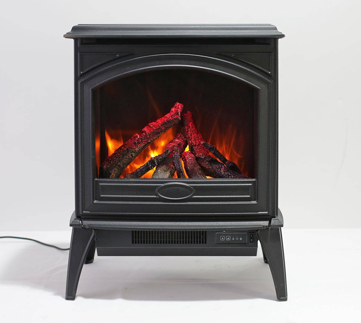 Sierra Flame Cast Iron Freestanding 50 Electric Fireplace