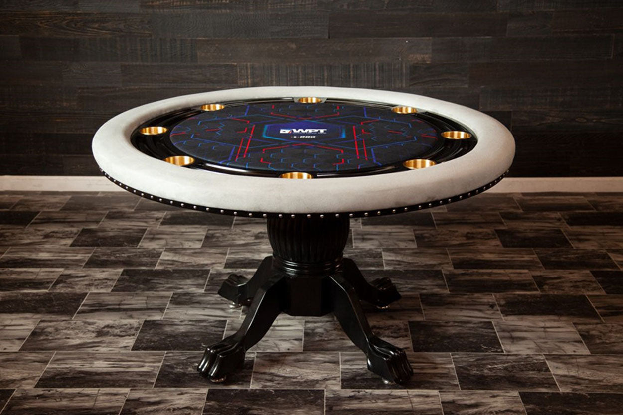 BBO Nighthawk 55" 8 Player Poker Table With Dining Top 2BBO-NH