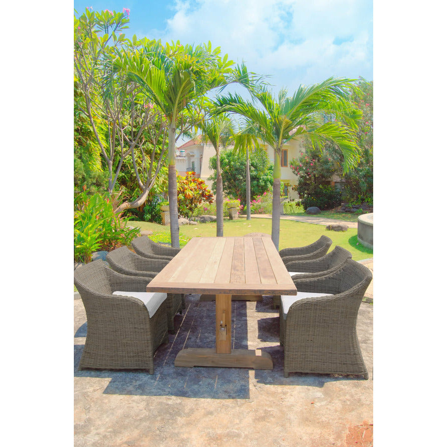 Padmas Plantation Outdoor Porto Fino Dining Table