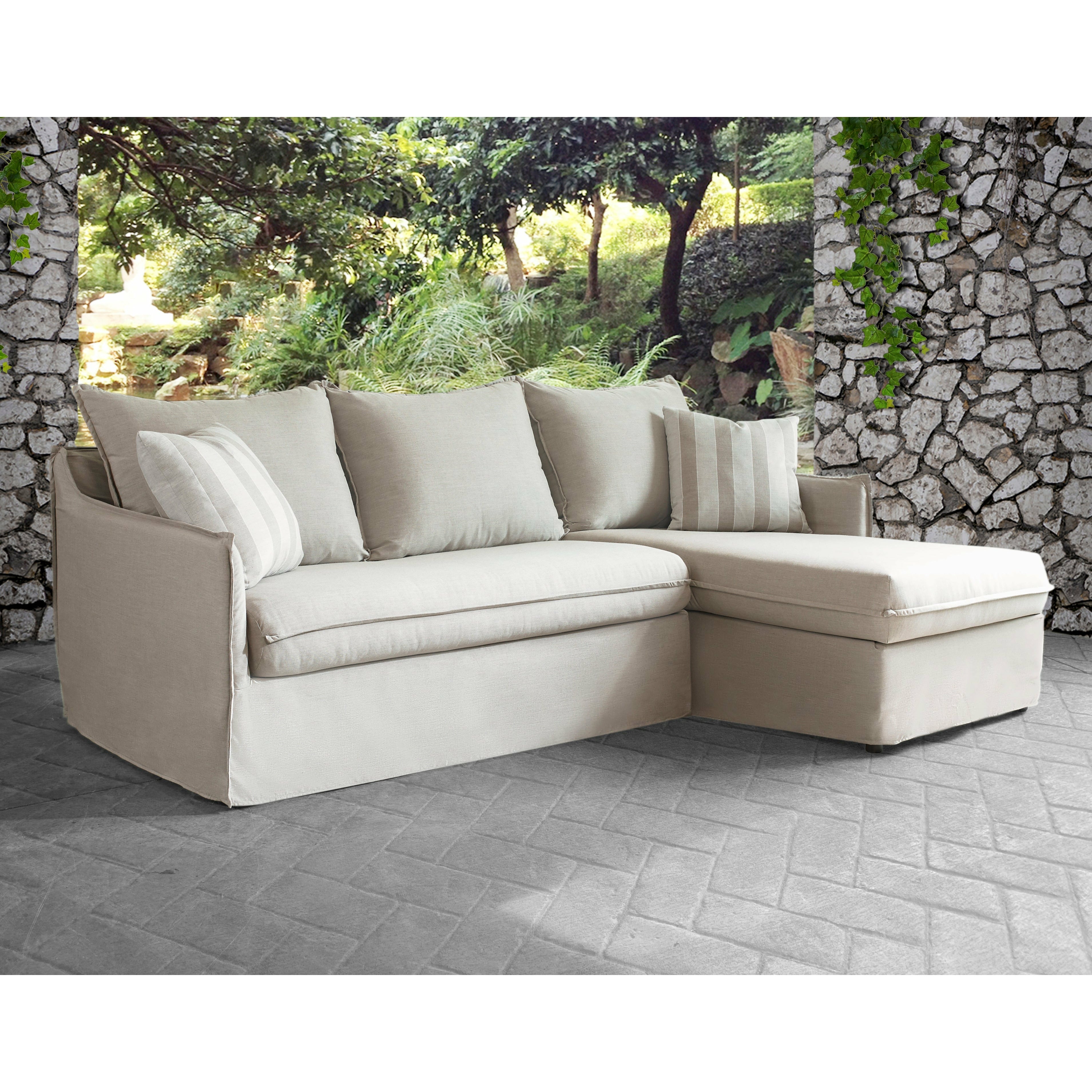 Padmas Plantation Outdoor Santa Monica Chaise Sectional