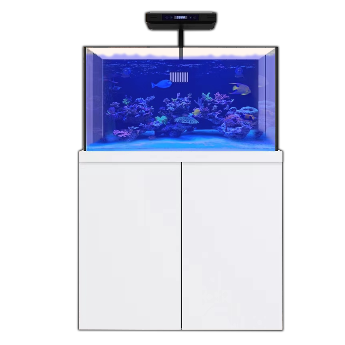 Aqua Dream Coral Reef Aquarium 100 Gallon Fish Tank Complete Set REEF-1060-WT