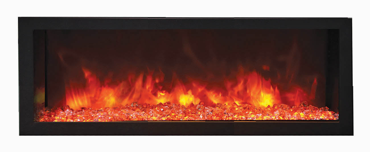 Remii Extra Tall Indoor/Outdoor Built-in Electric Fireplace 102745-XT