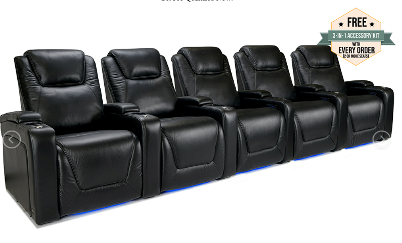 Valencia Oslo Modern Home Theater Seating