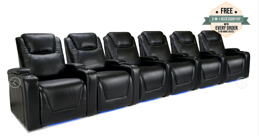 Valencia Oslo Modern Home Theater Seating