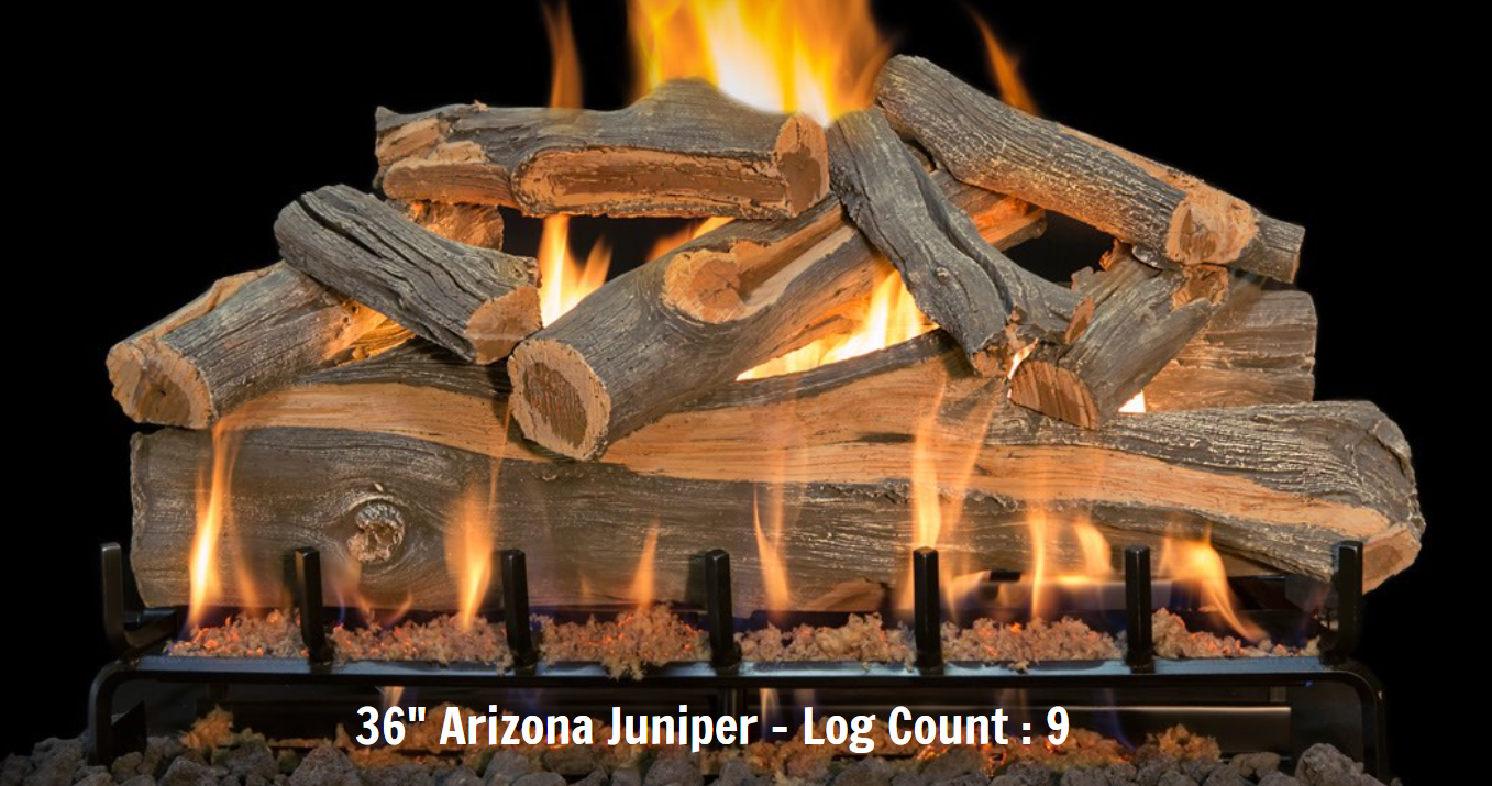 Grand Canyon Arizona Juniper Vented Gas Log Set