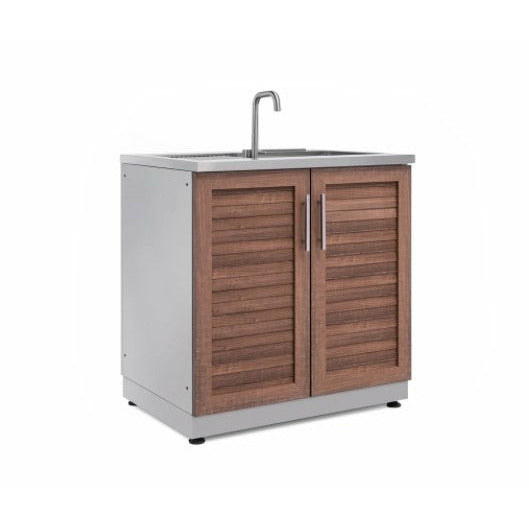 New Age Outdoor Kitchen Stainless Steel Sink Cabinet