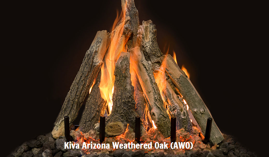 Canyon Gas Logs Kiva Collection Set