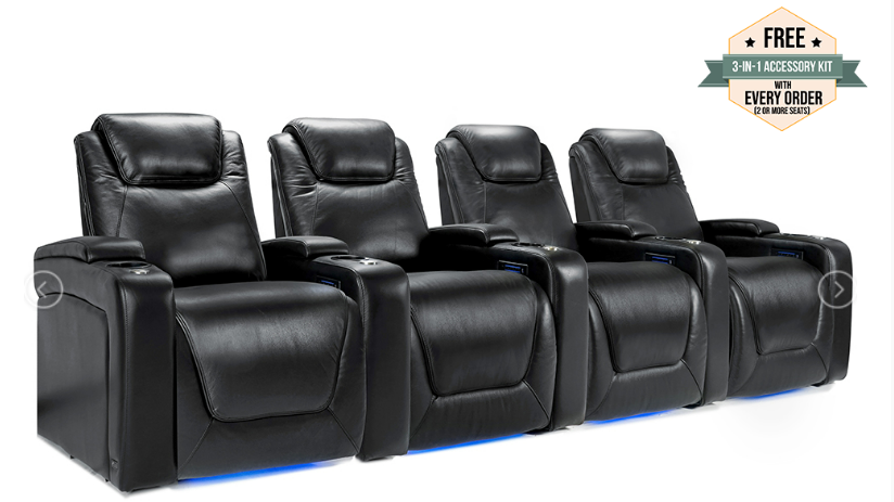 Valencia Oslo Modern Home Theater Seating