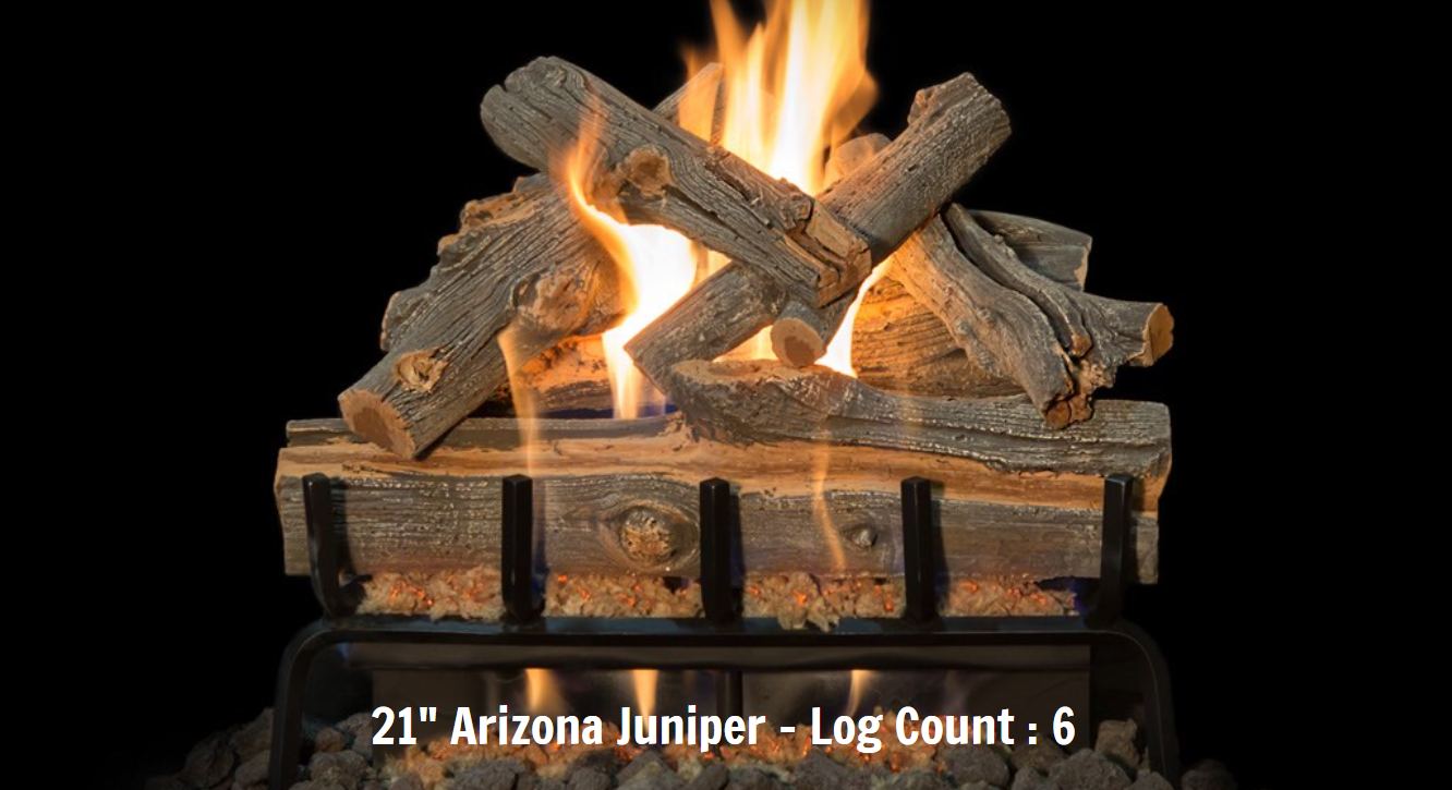 Grand Canyon Arizona Juniper Vented Gas Log Set