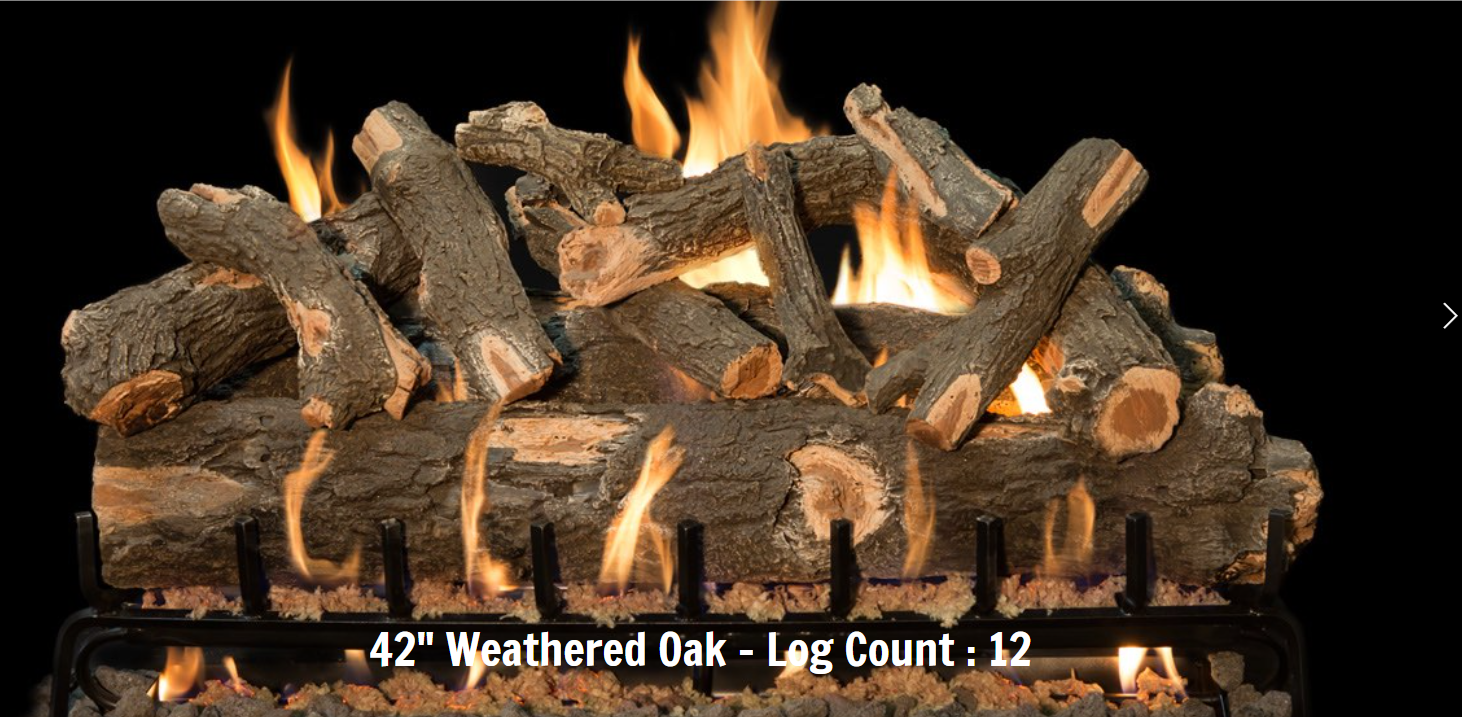 Canyon Gas Logs Arizona Weathered Oak