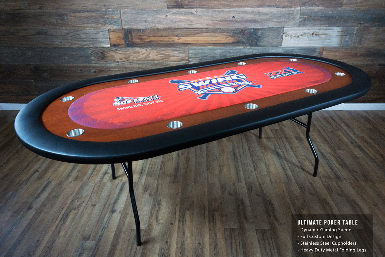 BBO Ultimate Classic 92" 10 Player Poker Table UPT 2BBO-ULT