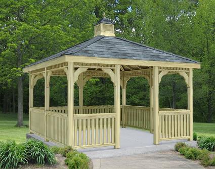 Fifthroom Cedar Rectangular Gazebo