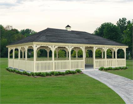 Fifthroom Cedar Rectangular Gazebo