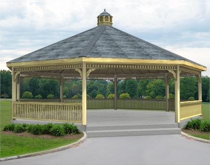 Fifthroom Cedar Octagon Gazebo