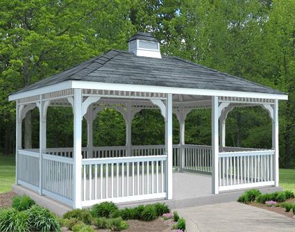 Fifthroom Cedar Rectangular Gazebo