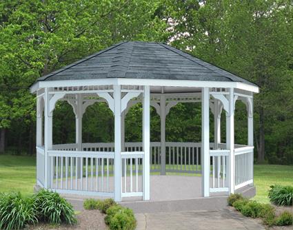 Fifthroom Cedar Oval Gazebo Fifthroom 8' x 10'