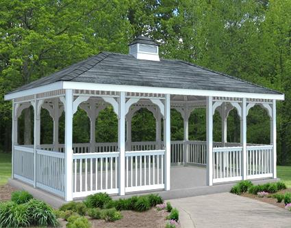 Fifthroom Cedar Rectangular Gazebo