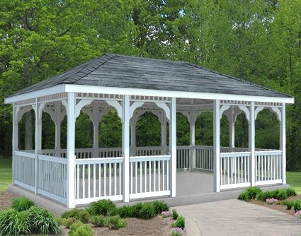 Fifthroom Cedar Rectangular Gazebo