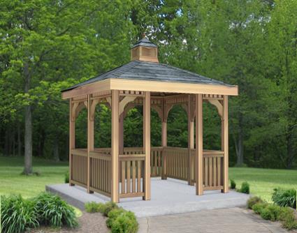 Fifthroom Cedar Rectangular Gazebo