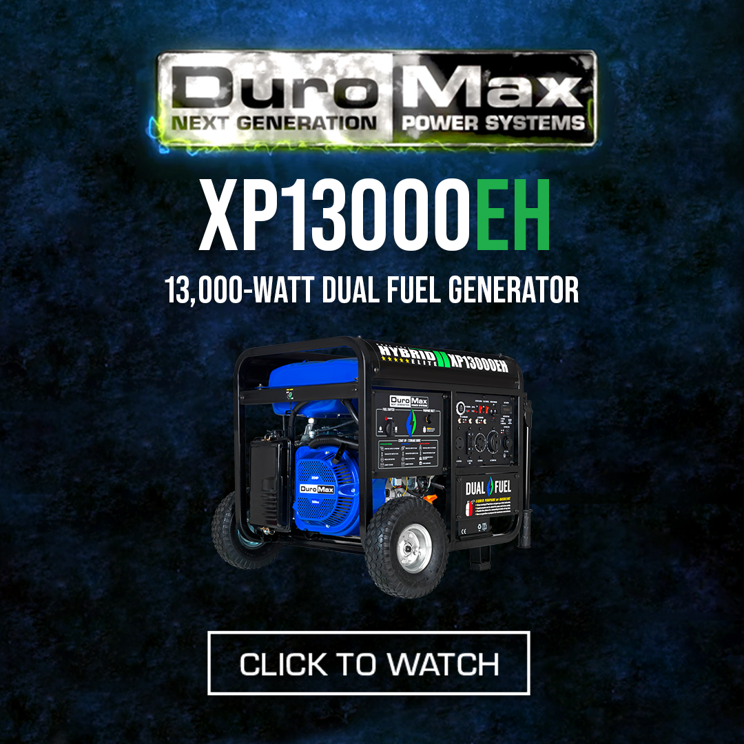 DuroMax 13,000 Watt Dual Fuel Portable Generator XP13000EH