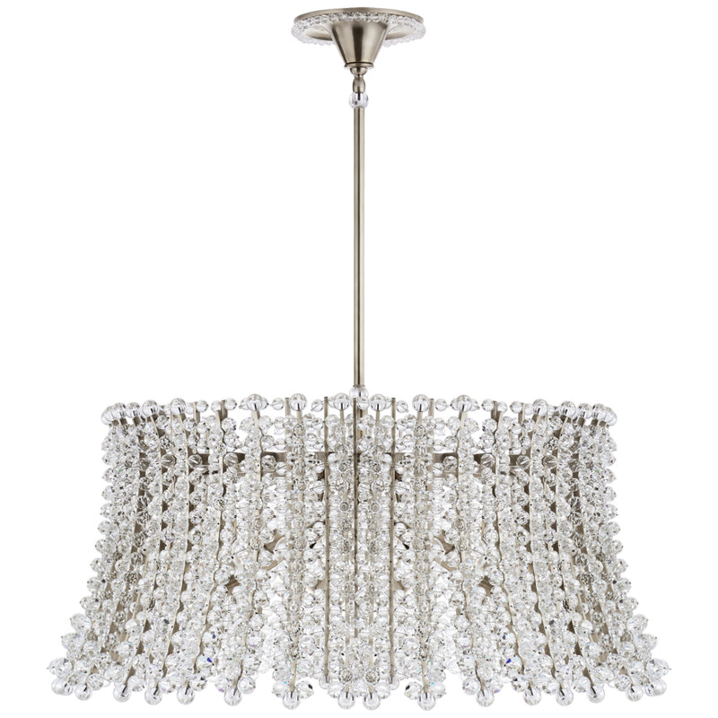 Foundry Aerin Traditional Ceiling Light In Polished Nickel ARN 5460PN-CG