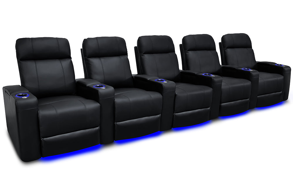 Valencia Piacenza Power Headrest Home Theater Seating