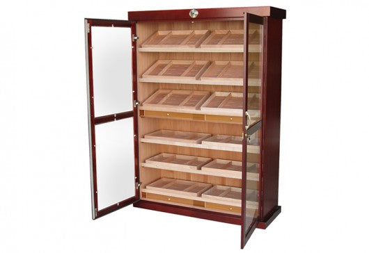 THE BERMUDA LARGE DISPLAY CABINET HUMIDOR BY PRESTIGE IMPORT GROUP