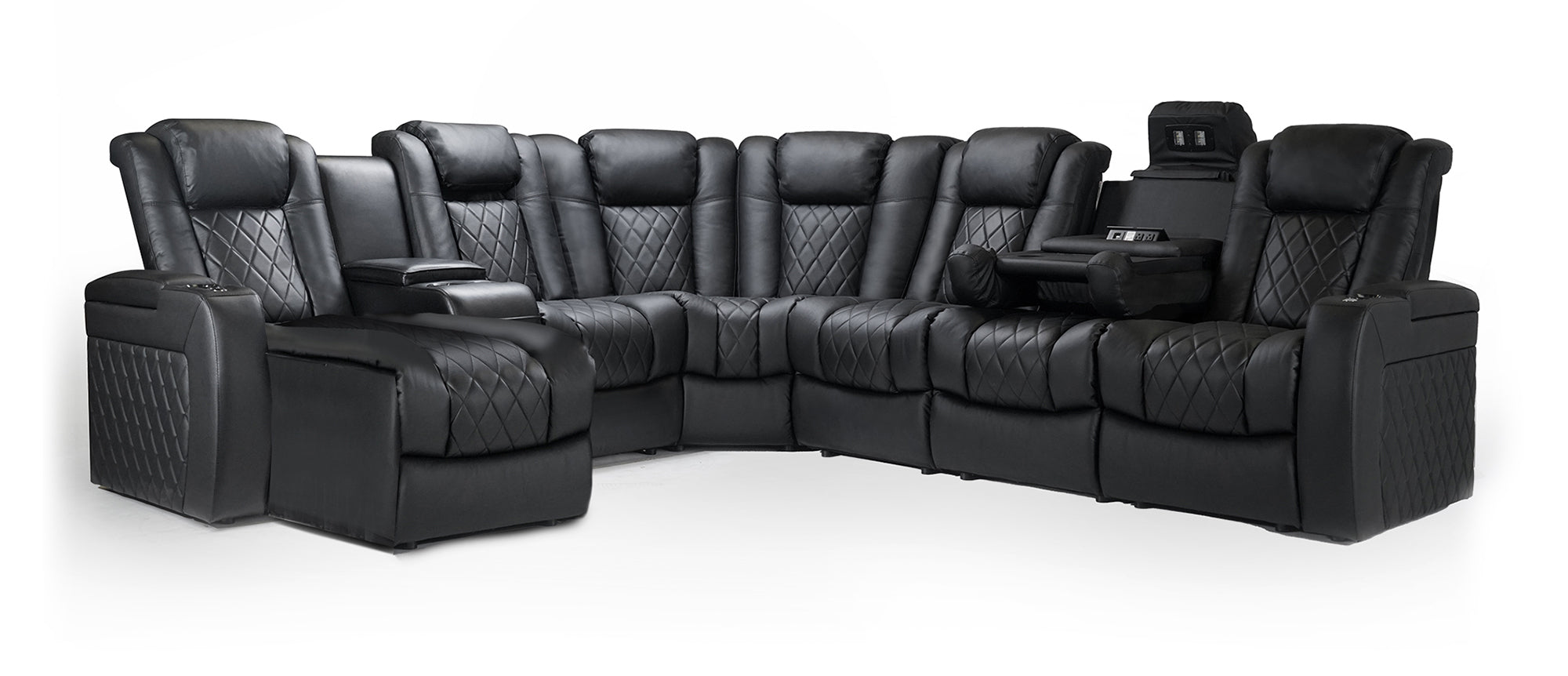 Valencia Tuscany Multimedia Sectional