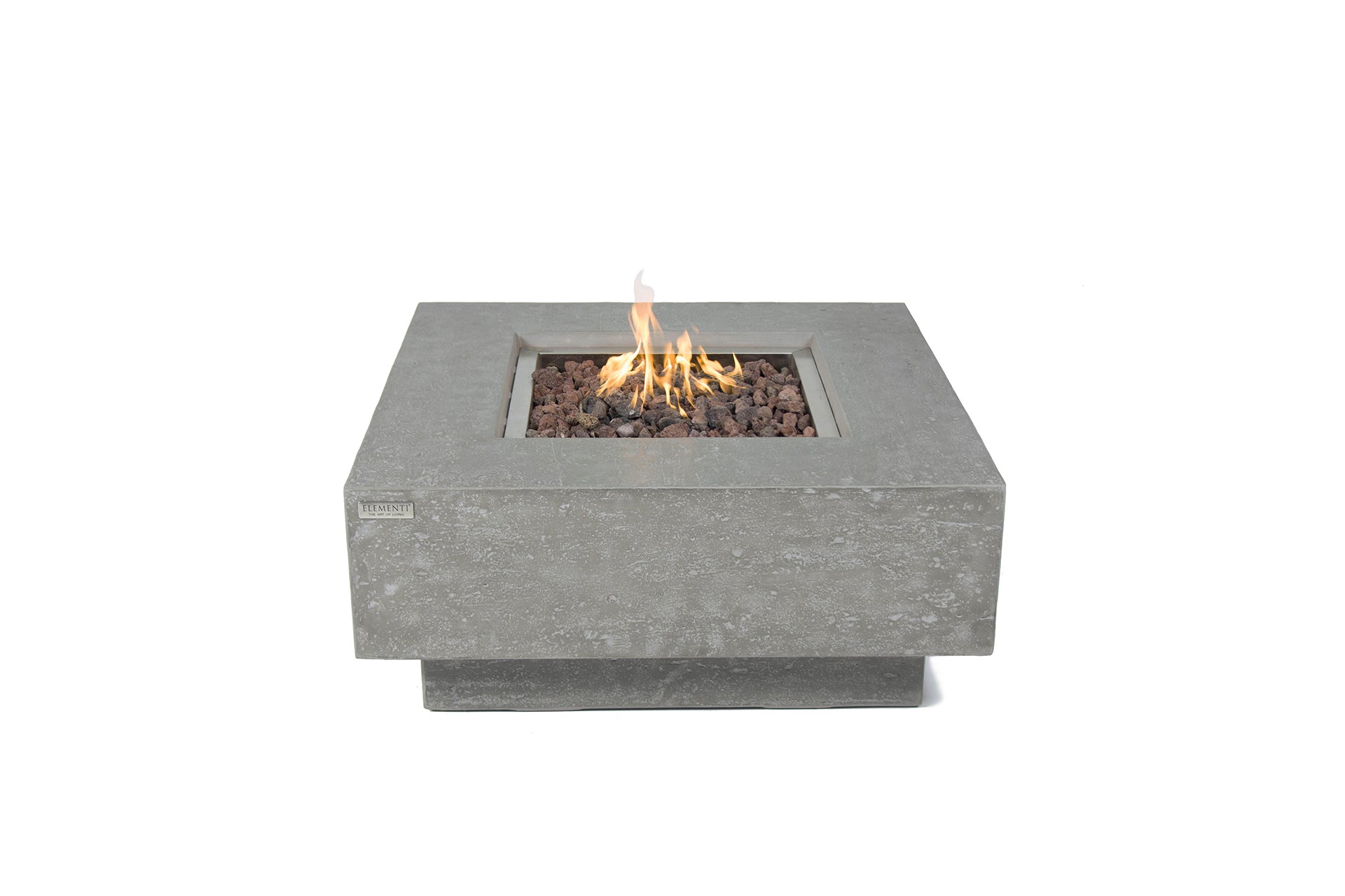 Elementi Manhattan Fire Table 13.2KW Light Gray OFG103LG