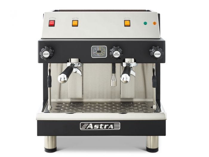 Astra MEGA II Semi-Automatic Espresso Machine, Compact 220V M2CS-019