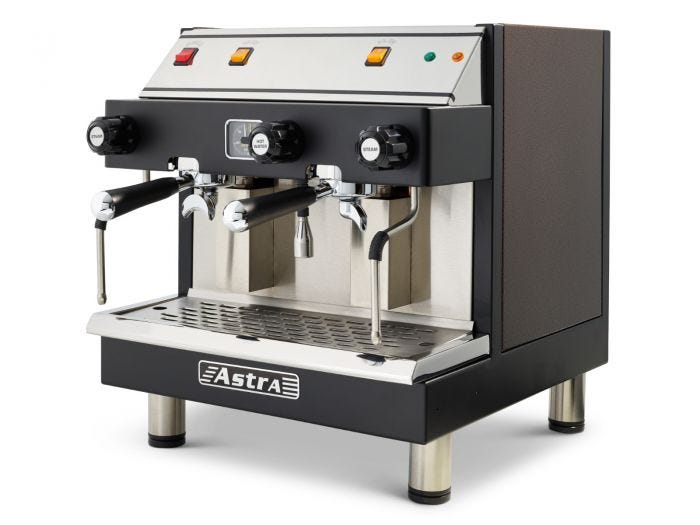 Astra MEGA II Semi-Automatic Espresso Machine, Compact 110, M2CS-019-1