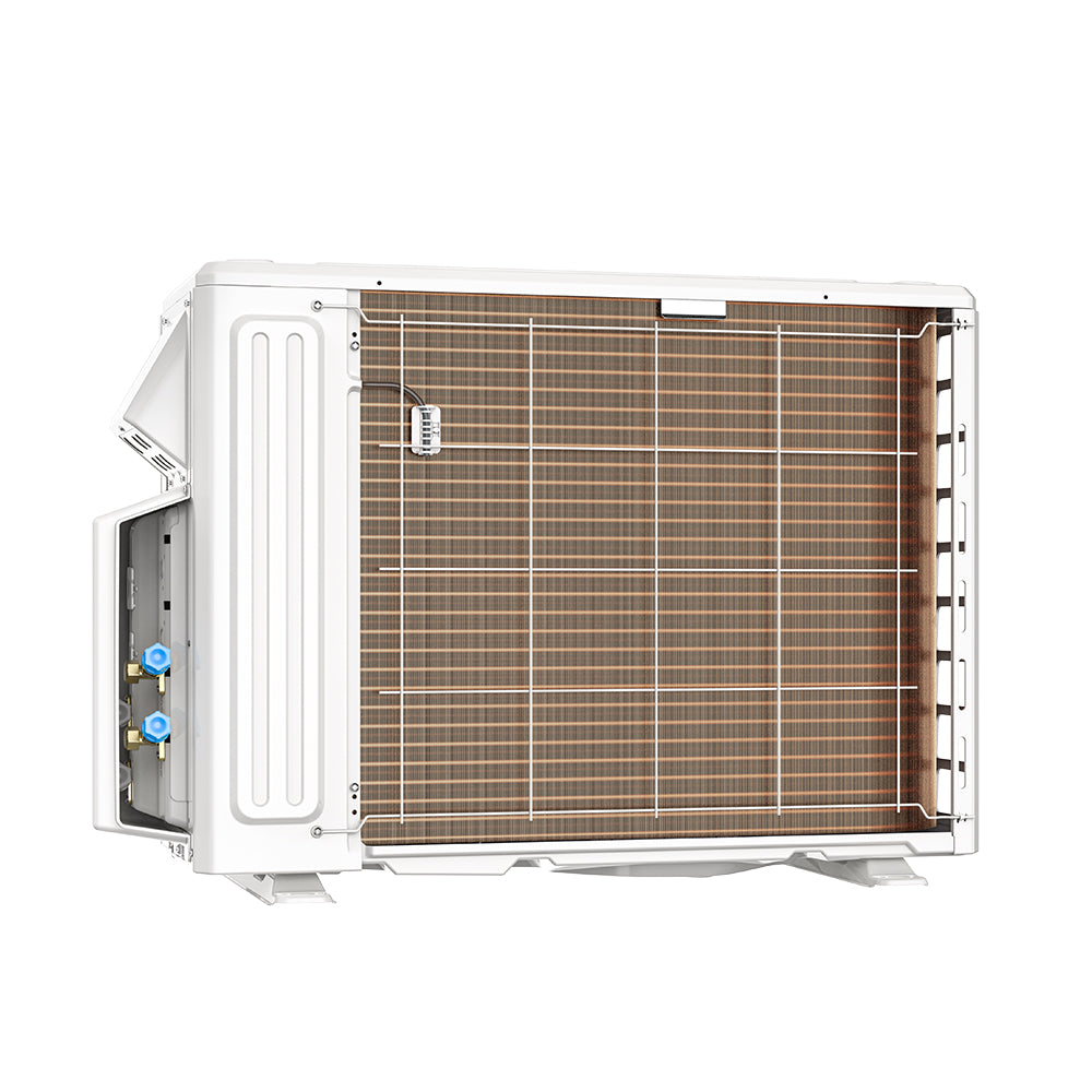 MRCOOL DIY Multi-Zone 2-Zone 18K BTU, 21 SEER Condenser | 4th Gen Series | DIY-MULTI2-18HP230C