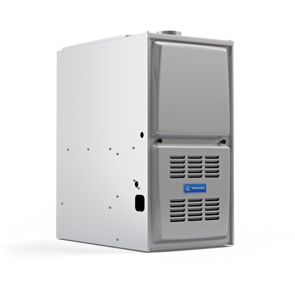 MRCOOL 80% AFUE 45K BTU, 3 Ton Upflow/Horizontal 5-Speed Gas Furnace | MGM80SE045A3A