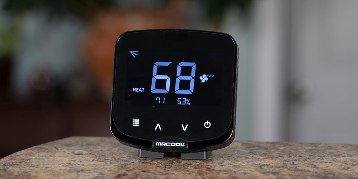 MRCOOL Smart HVAC Mini Stat in Black | MTSK01