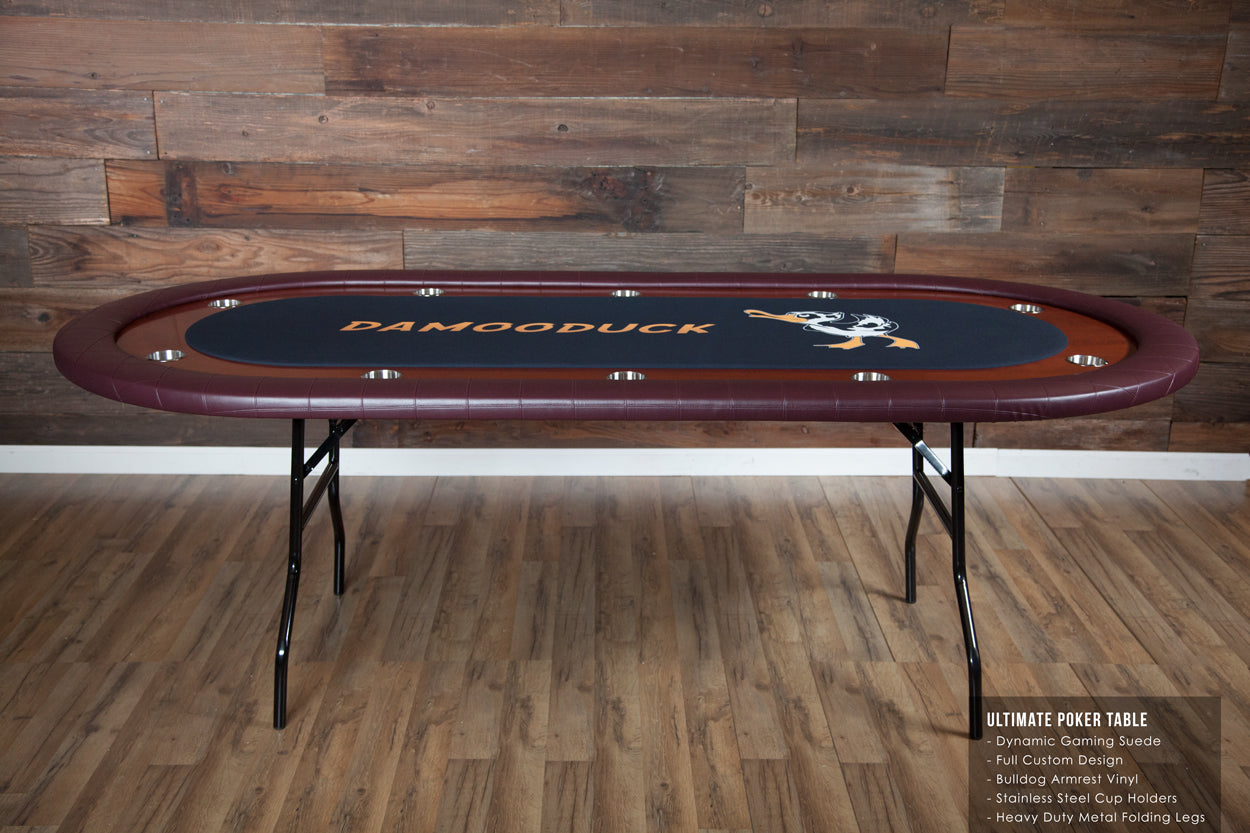 BBO Ultimate Classic 92" 10 Player Poker Table UPT 2BBO-ULT