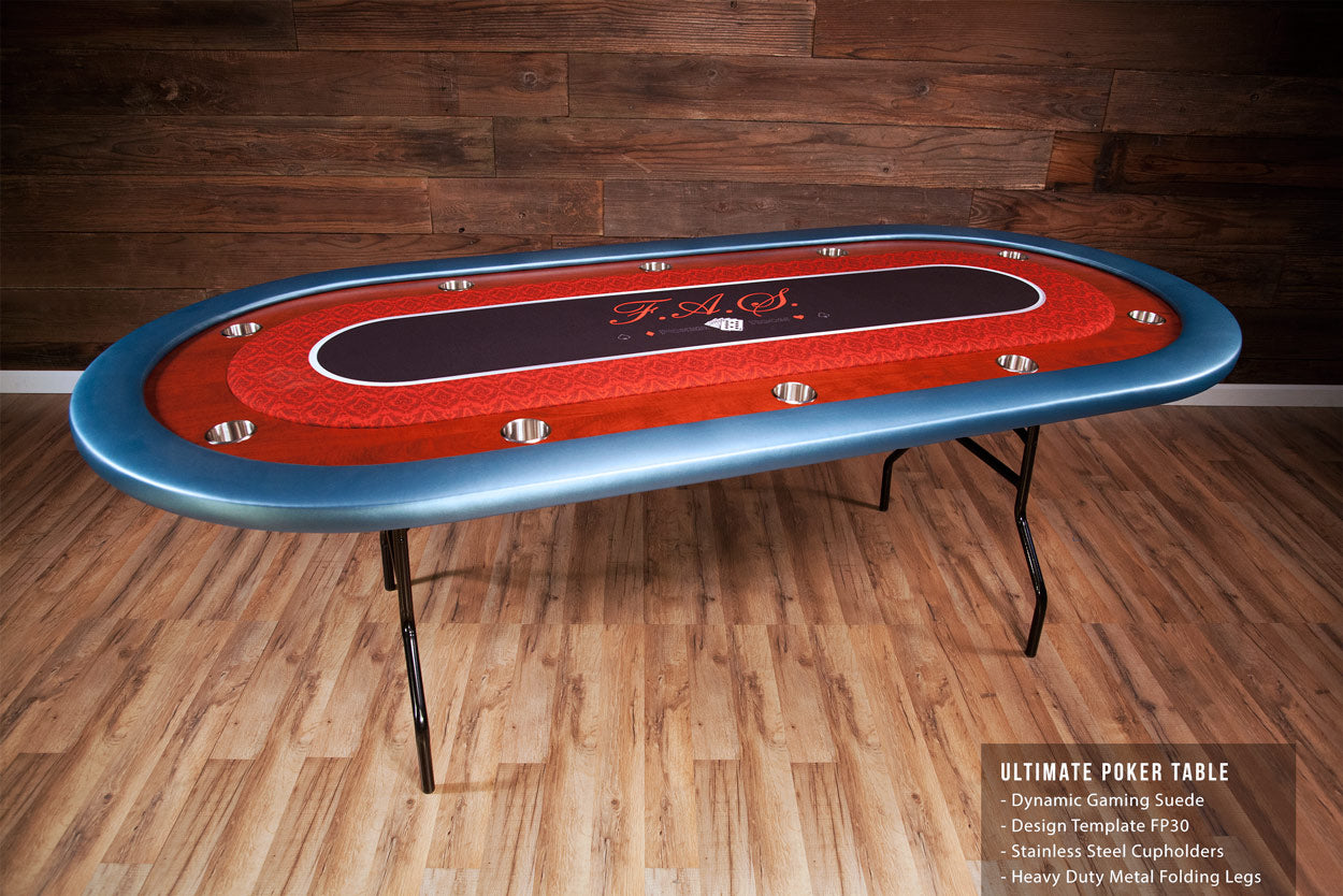 BBO Ultimate Classic 92" 10 Player Poker Table UPT 2BBO-ULT